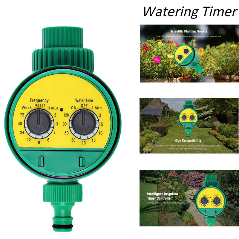 Автоматический таймер полива водонепроницаемая батарея система сада контроллер