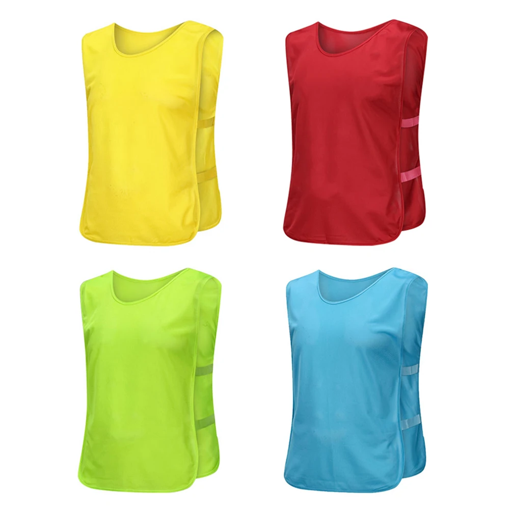 

Sports Training Bibs Vests Basketball Netball Cricket Soccer Football Rugby Kids Adult Match Training Sports Vest Team Uniform