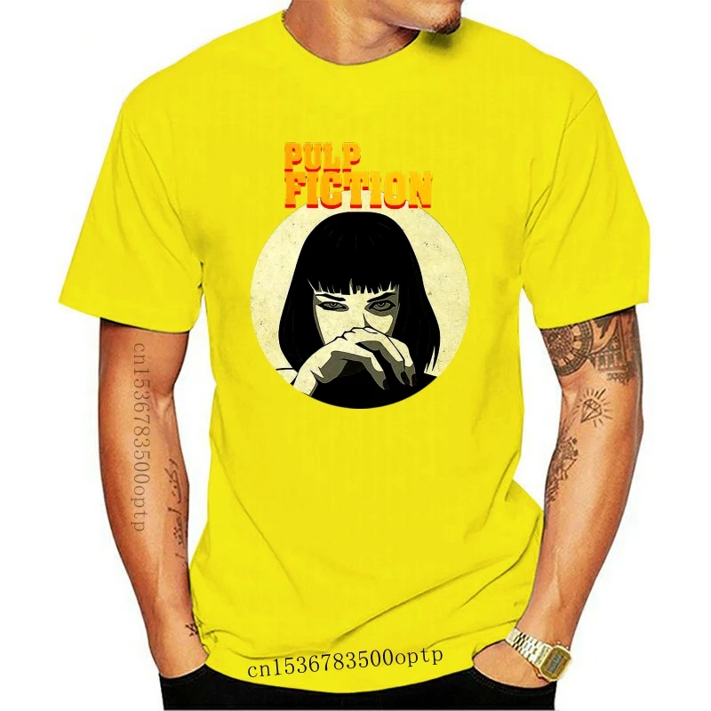 

Pulp Fiction V6 Q Tarantino Movie Poster 1994 T-Shirt All Sizes S To 3Xl Streetwear Tee Shirt