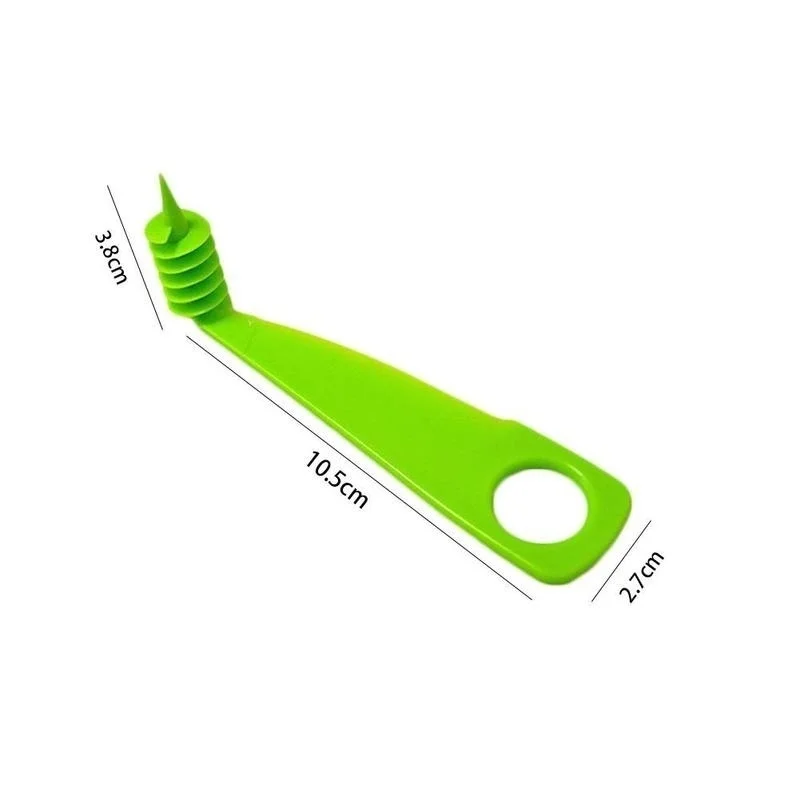 

1 Pcs Manual Spiral Screw Plastic Plastic Slicer Utensils Kitchen Vegetable PYKC0610-6 Carrot Spiral Cucumber