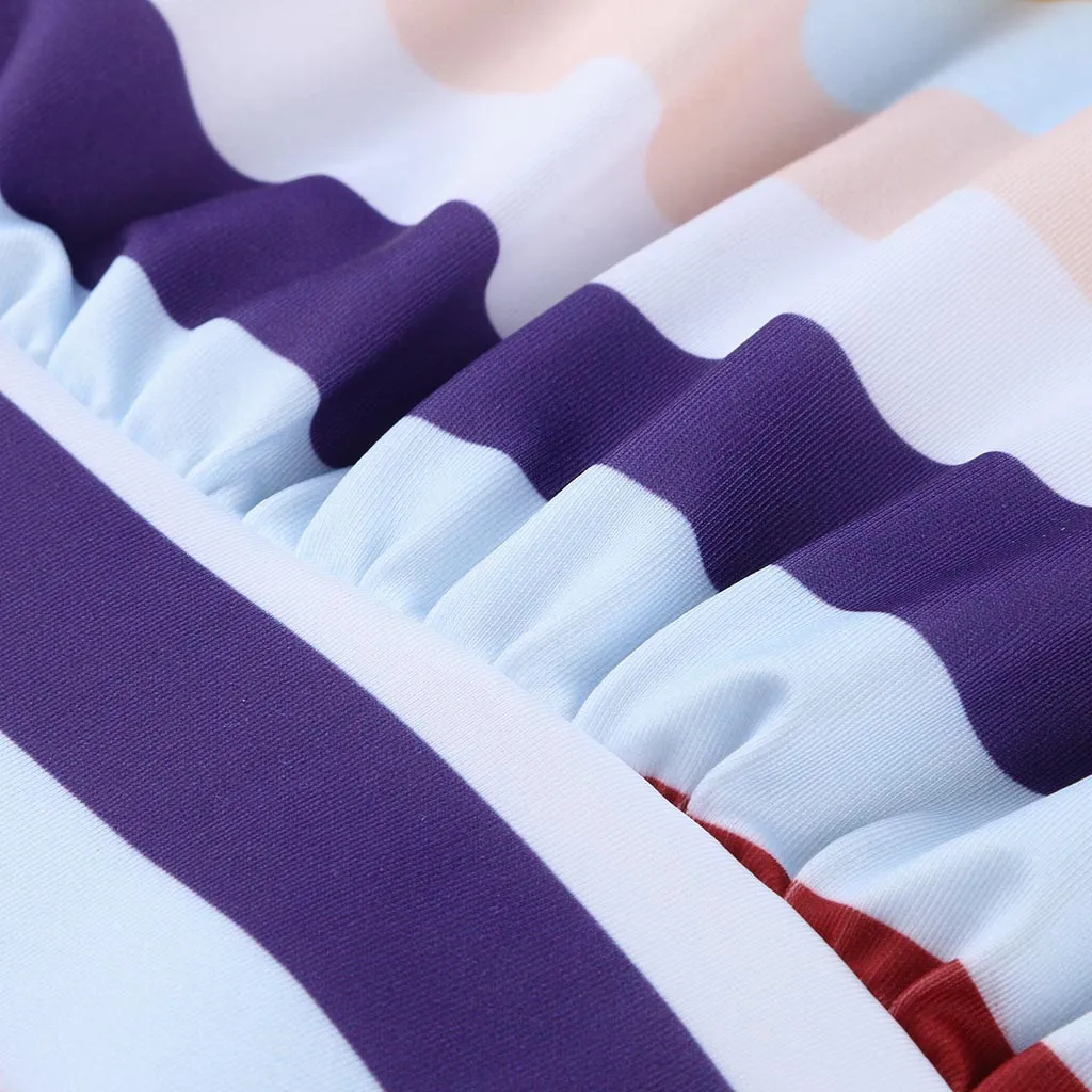 

New Women Maternity swimwear Pregnant Tankinis Stripe Bikinis Swimsuit Beachwear Ruffles Suit Pregnant woman Bikini Dropship