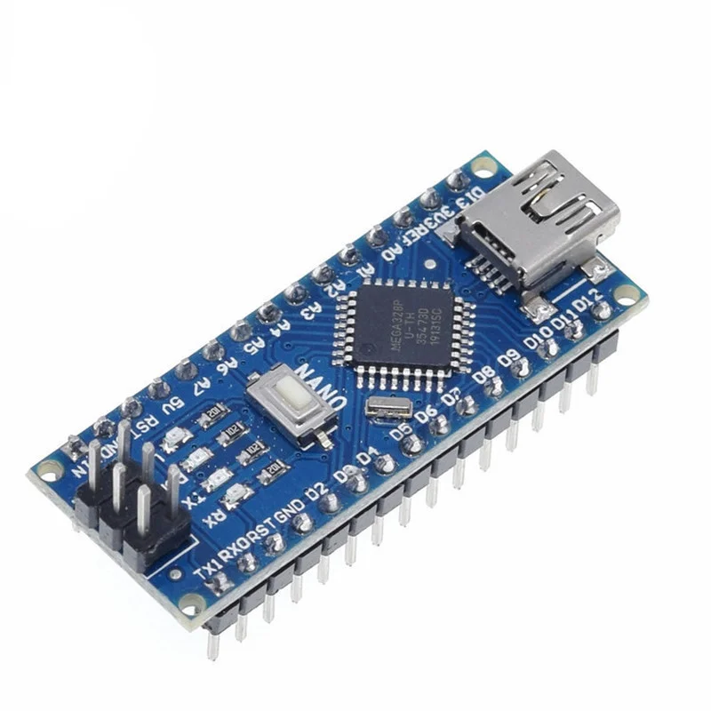 

Nano Atmega168 Controller Compatible for Arduino Nano Atmega168PA-AU CH340 CH340C Replace CH340G USB Driver