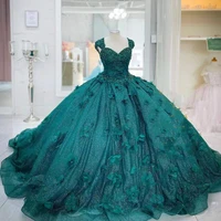 new elegant formal ball gowns quinceanera dresses beading sequined appliques luxury party prin skirt vestidos de fiesta