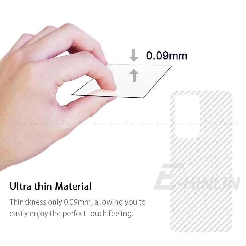 Мягкая защитная пленка из углеродного волокна для задней панели Huawei P40 P30 P20 Pro Lite 5G