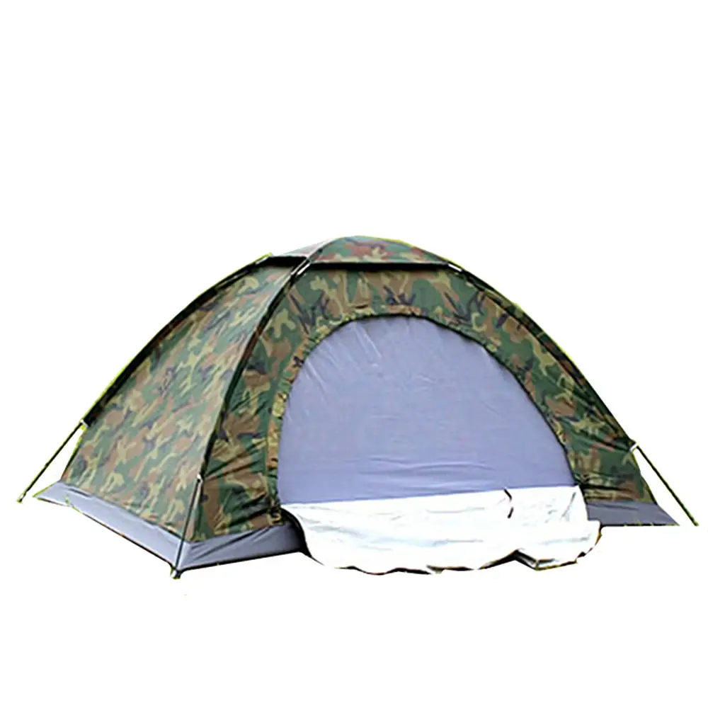 Туристическая камуфляжная палатка FIRECLUB портативная на 2 человек легкая в