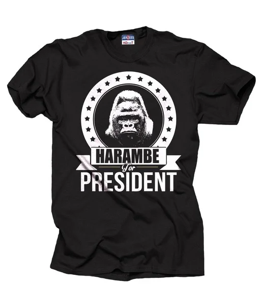 

Harambe For President T-shirt Support Harambe Tee Shirt