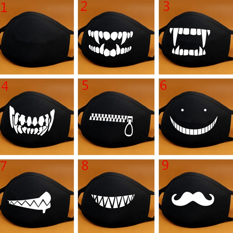 Хлопковые милые маски с героями мультфильмов персональная маска для косплея