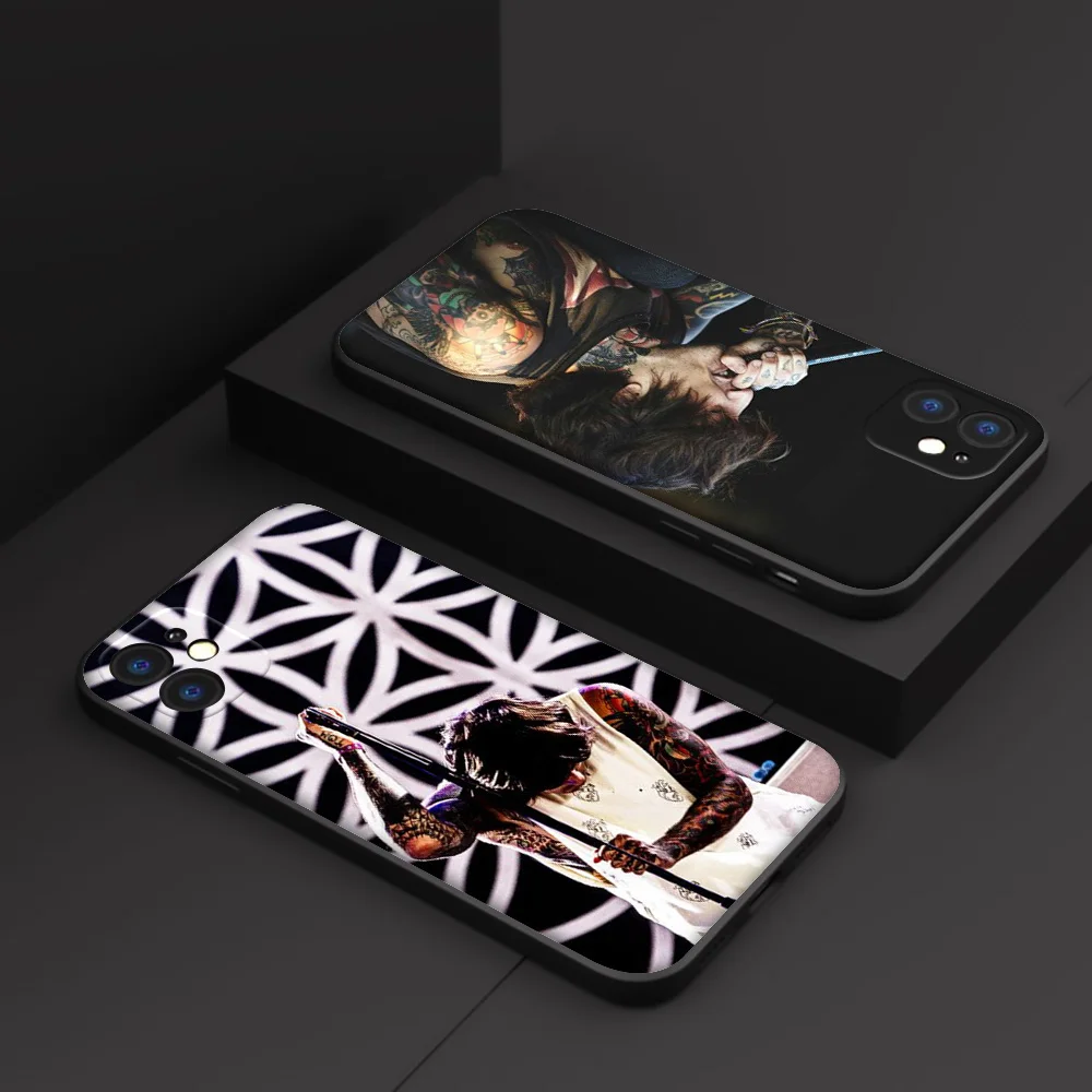 GX160 Оливер Sykes BMTH силиконовый мягкий чехол для iPhone 13 12 Mini 11 Pro XS Max XR X 8 7 6 6S Plus 5 5S SE 2020 |