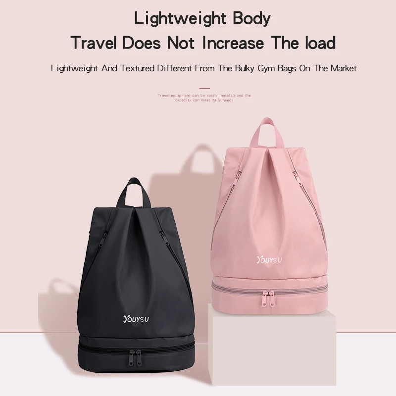 

Waterproof Sports Outdoor Gym Bags Multifunction Dry Wet Separation Bags Travel Fitness Training Yoga Backpack With Shoes Bags
