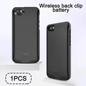 soft slim battery charger case for iphone 5 5s se external battery charger cover 5s ultra backup power bank charging case free global shipping