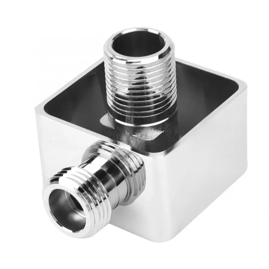 Настенный соединитель для душевого шланга из латуни квадратной формы G1/2 дюйма