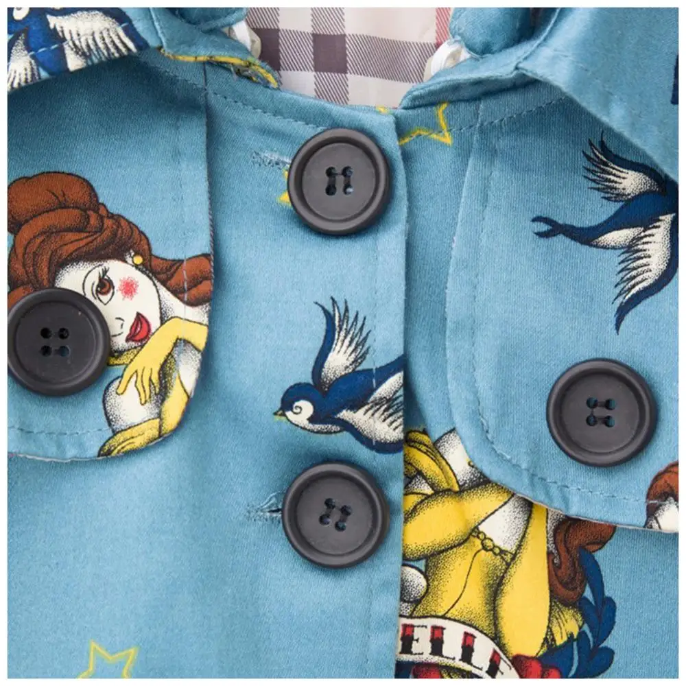 Детский плащ Осенняя детская куртка ветровка тонкая Стильная верхняя одежда