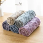 Зимняя кровать для собак, одеяло для домашних животных, коврик для сна, теплая кровать для кошек и собак, диван для домашних животных, подушка, матрас для маленьких собак, чихуахуа, бульдога