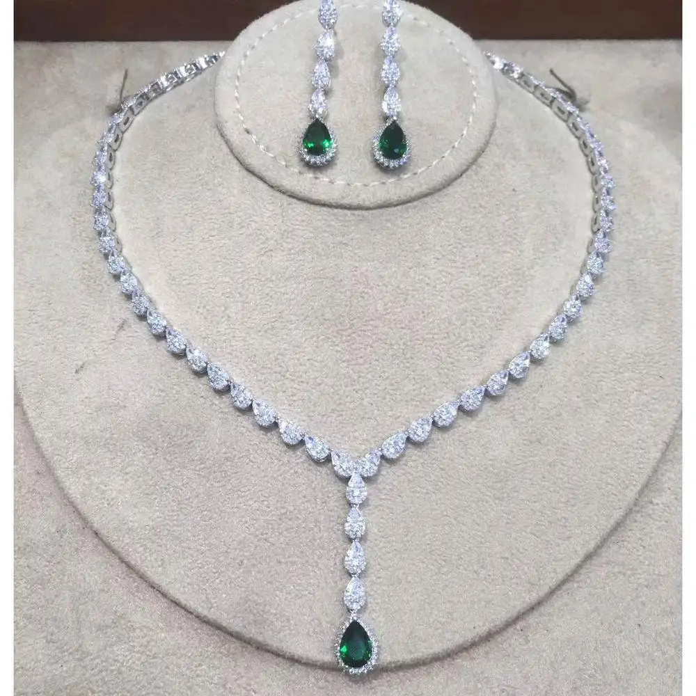 GODKI известный бренд 2019 очаровательные свадебные комплекты ювелирных изделий