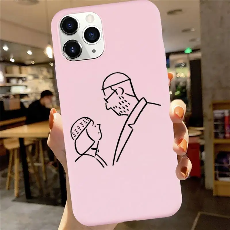 

Leon And Mathilda hot movie high quality luxury Phone Case Candy Color for iPhone 6 7 8 11 12 s mini pro X XS XR MAX Plus