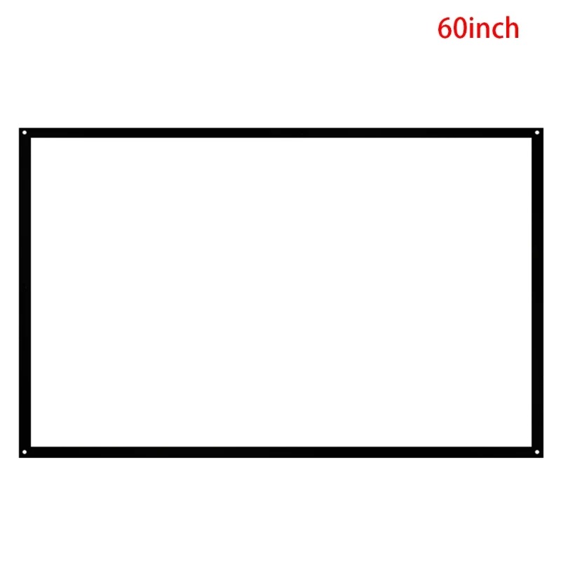 

Экран для проектора 60/70/84/100/120 дюймов, 16:9