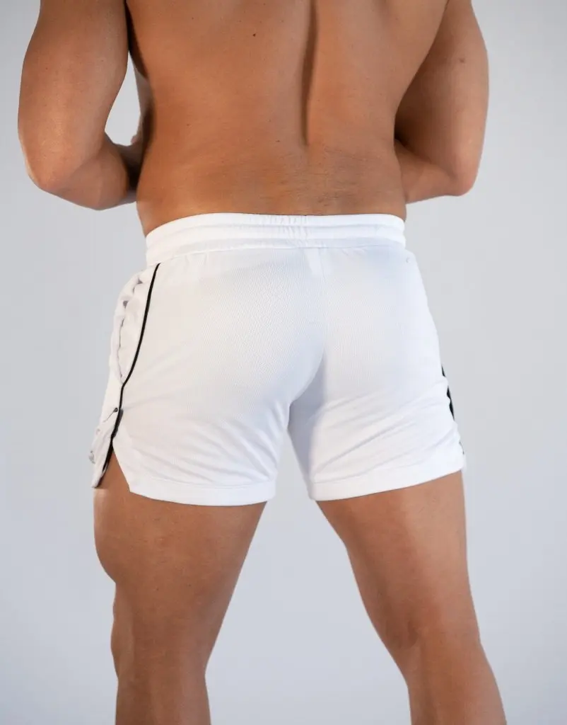 

Men Gym Training Shorts Workout Sports Casual Clothing Fitness Running Shorts Male Short Pants Swim Trunks Beachwear Man Shorts