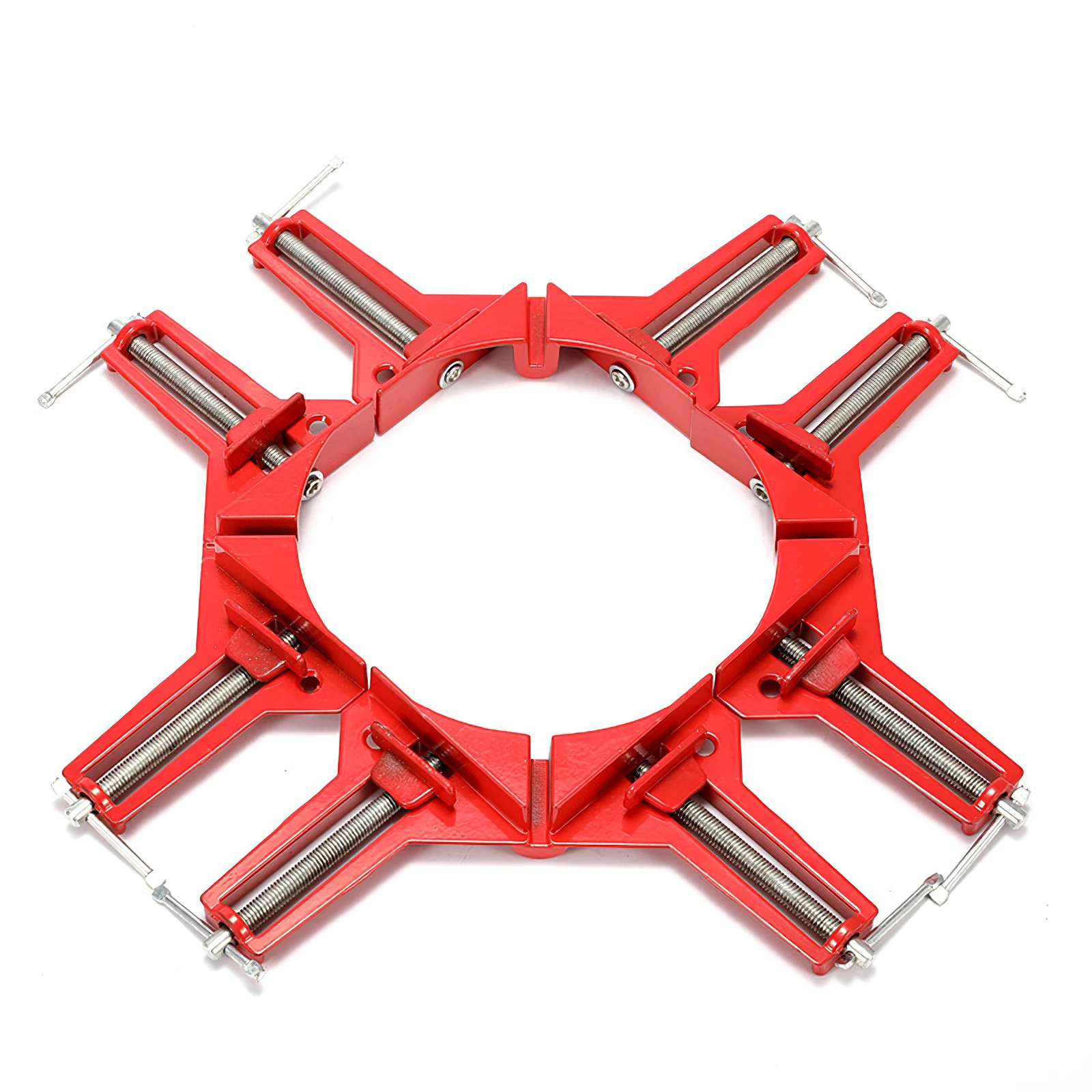 

2Pcs 90 Degree Angle Clip Clamp Right Angle Woodworking Frame Clamp Perfect Tool For Woodworking And Photo Frame Reinforcements