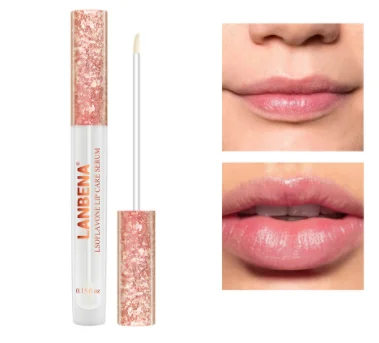 1Pcs Lip Care Serum Сыворотка для ухода за губами, Увлажняющая восстанавливающая маска для губ, повышающая эластичность губ, уменьшающая тонкие линии, устойчивая к старению - Цвет: 1Pcs Lip Care Serum
