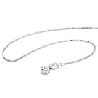 Ожерелье-цепочка из серебра 0,65 пробы, 35-80 см, 925 мм