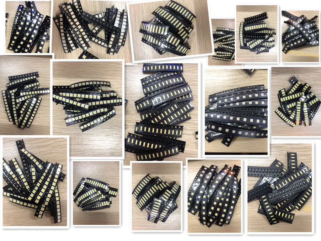 1000 шт./лот 1-2 Вт SMD светодиодный комплект для подсветки телевизора 3 в/6 в