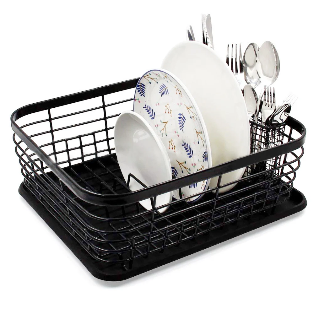 G196521A Plastic Storage Rack Organizer Dish Bowl Drip Racks Board Organizer Storage Racks Kitchen Cookware Multifunctional - Цвет: G196521A
