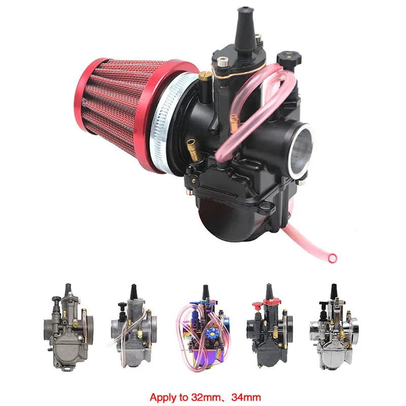 ALCON Racing 55 мм карбюратор воздушный фильтр для 32 34 PWK KEIHIN KOSO OKO MIKUNI Карбюратор ATV Quad 2T 4T