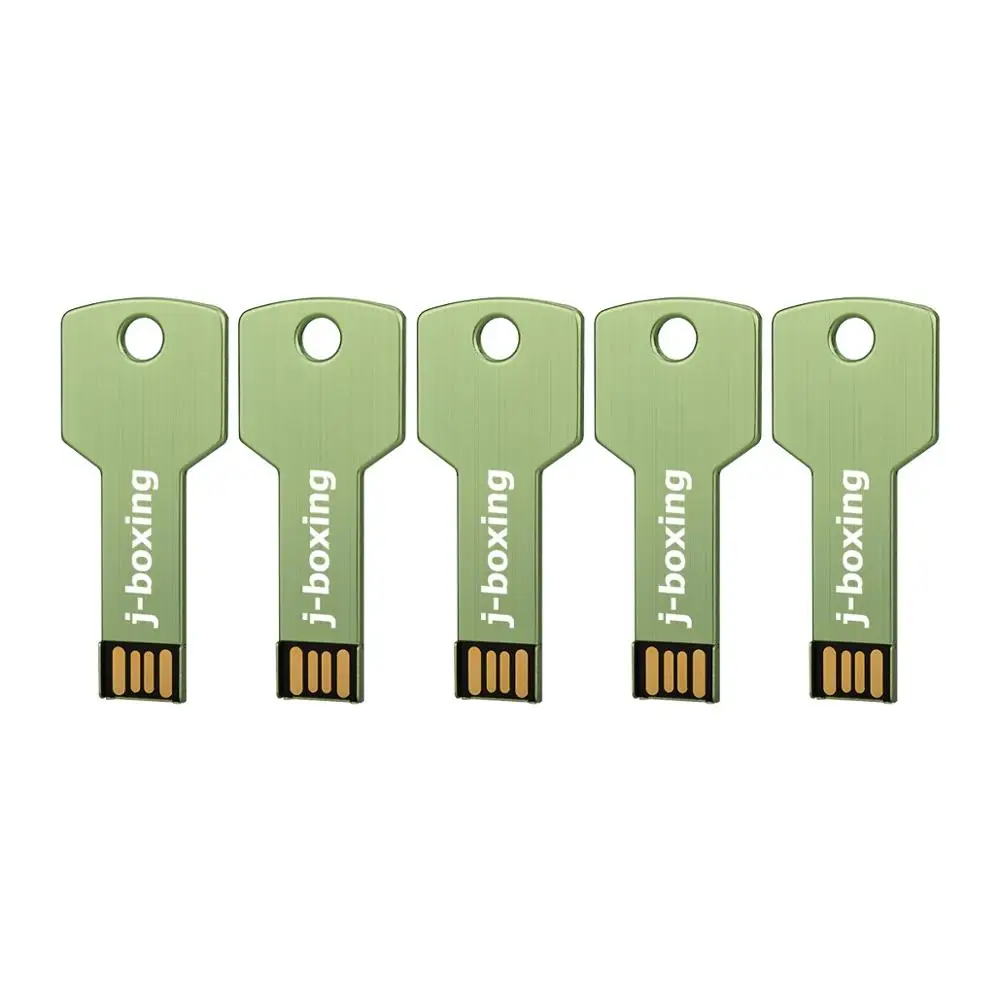 USB флеш накопитель J boxing 5 шт. в форме ключа 8 ГБ 16 32 карты памяти накопители 1 2 4 Гб|USB