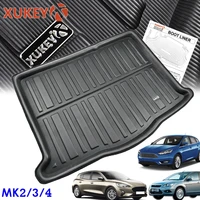 for ford focus mk2 mk3 mk4 hatch hatchback 2004 2019 cargo boot tray liner luggage rear trunk floor mat carpet tray tailored