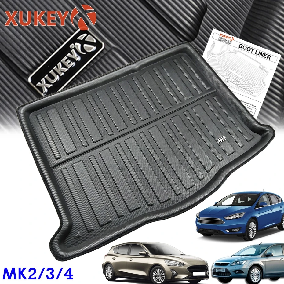 Коврик для багажника Ford Focus MK2 MK3 MK4 хэтчбек 2004-2019 |