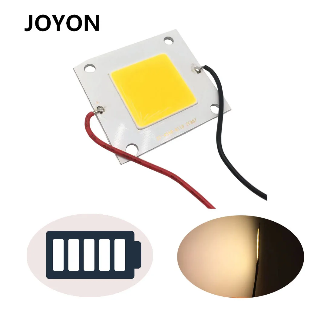 

DIY 3,7 V Led Cob для светодиодных панелей, квадратные светодиодные чипы для батареи напрямую