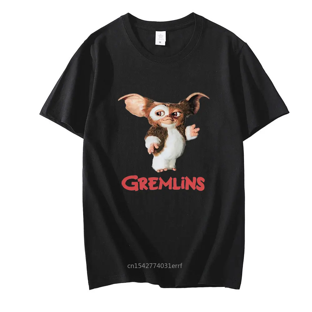 

Gremlins Gizmo Mogwai Monster Graphic Men TShirt Clothes Oversize Comfortable Short Sleeve