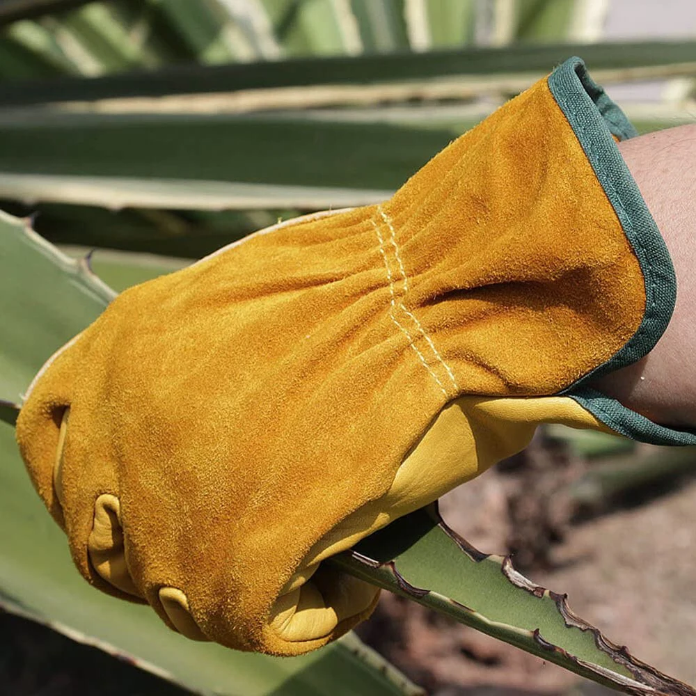 Перчатки OZERO из воловьей кожи на весь палец защитные перчатки для безопасности