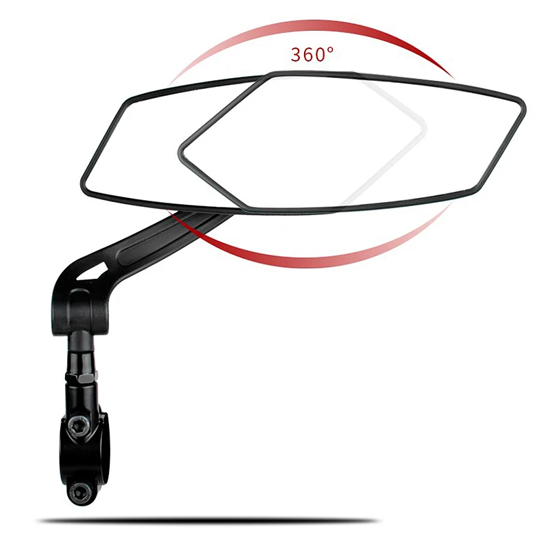 Зеркало заднего вида для велосипеда велосипедный широкий диапазон отражатель