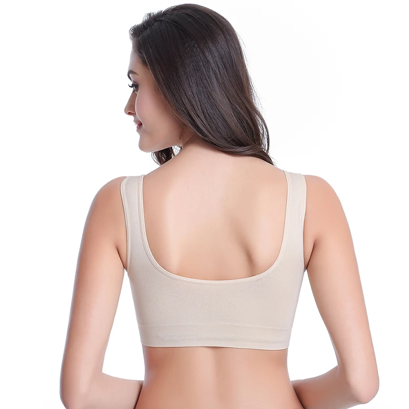 Ecmln дропшиппинг, M-XXL, XXXL, 4XL, 5XL, большой размер, спортивный бюстгальтер, черный, белый, дышащий, без косточек, для сна, на каждый день, бюстгальтер для йоги, женский топ с подкладкой