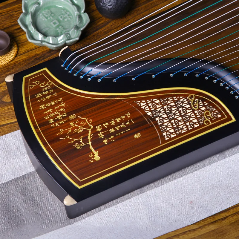 

Профессиональная производительность Guzheng, Имитация черного дерева