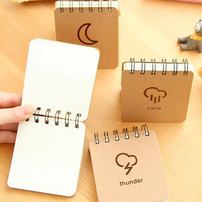 Погодный Forecast Южная Корея закрепленный блокнот креативная катушка книга