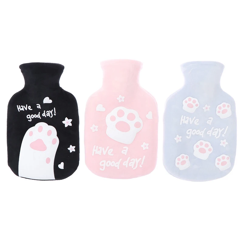 

350ML Water Bottle Bag With Knitted Soft Cozy Cover Winter Warmer Heat Warmer