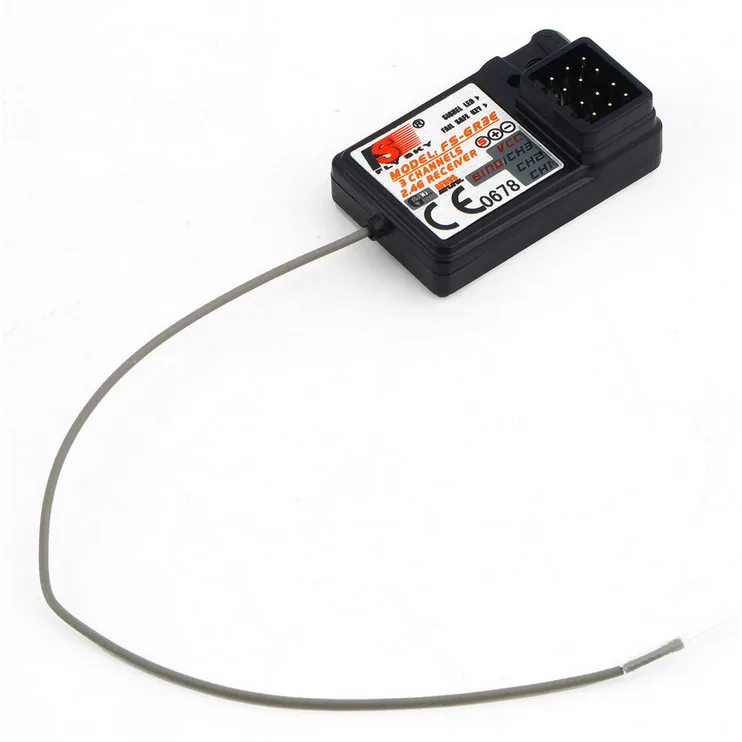Flysky FS-GR3E 3 Channel 2.4G GR3E Receiver for GT3B GR3C Upgrade RC Car Truck Boat GT3 GT2 Transmitter | Электроника