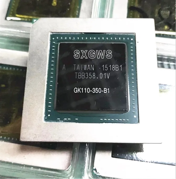 1 шт. 100% Протестировано очень хорошая фотография GK110 350 B1 BGA чип с шариком хорошее