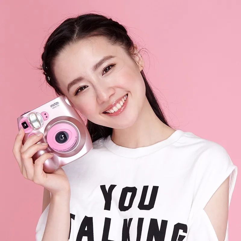 Подлинный Fujifilm Instax Mini 7C 7S камера 6 цветов в продаже Белый Розовый Синий мгновенная печать фото фильм съемка