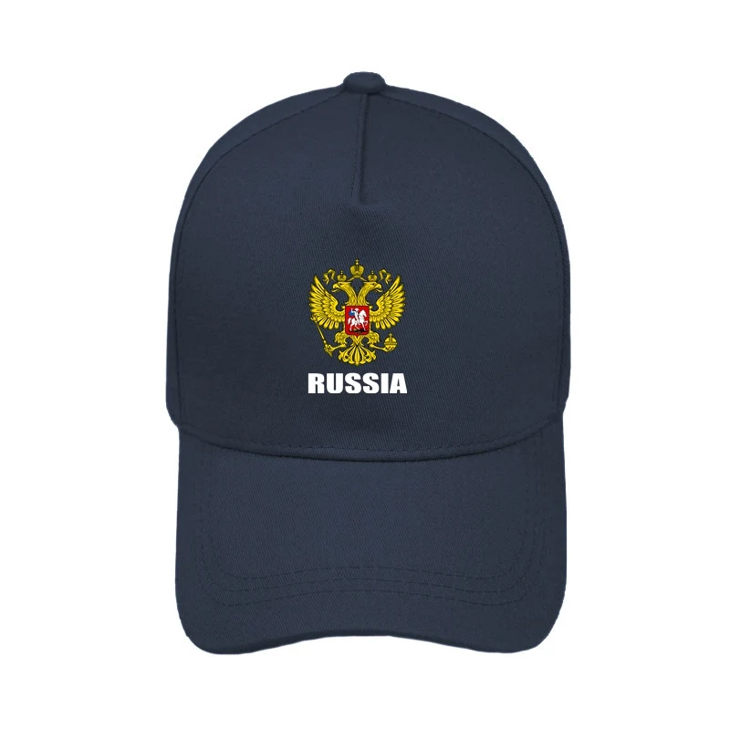 Мужская бейсбольная кепка с российским флагом черная солнцезащитная Кепка H106 |