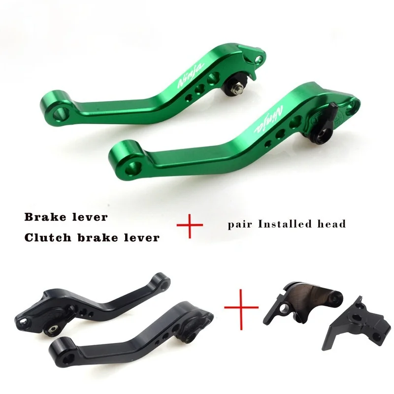 

Suitable for Motorcycle Kawasaki Ninja 400R 2011 Modified Short Brake and Clutch Horn Handle Pull Rod