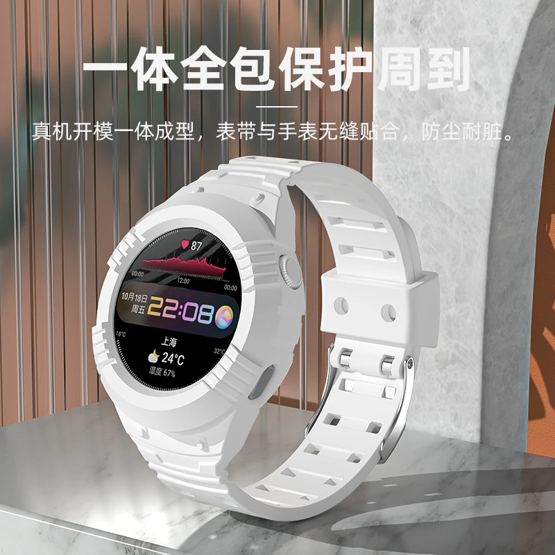 Ремешок силиконовый для Huawei Watch 3 Pro сменный спортивный браслет GT 46 мм - купить по