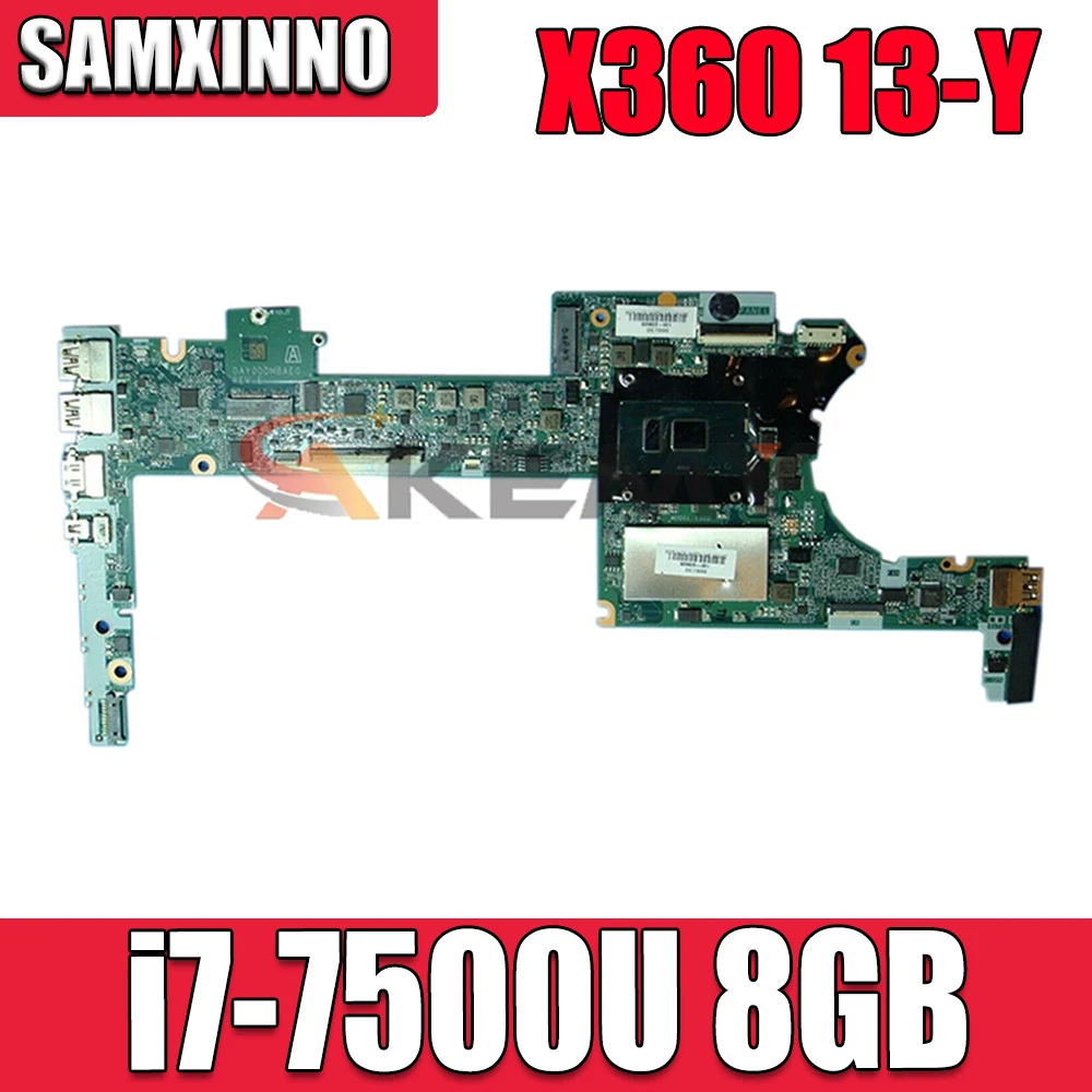 

Материнская плата для ноутбука HP Envy X360 13-Y 13T-Y000 Series 906722-601 906722-001 DAY0DPMBAF0 UMA i7-7500U 8 Гб протестирована ОК