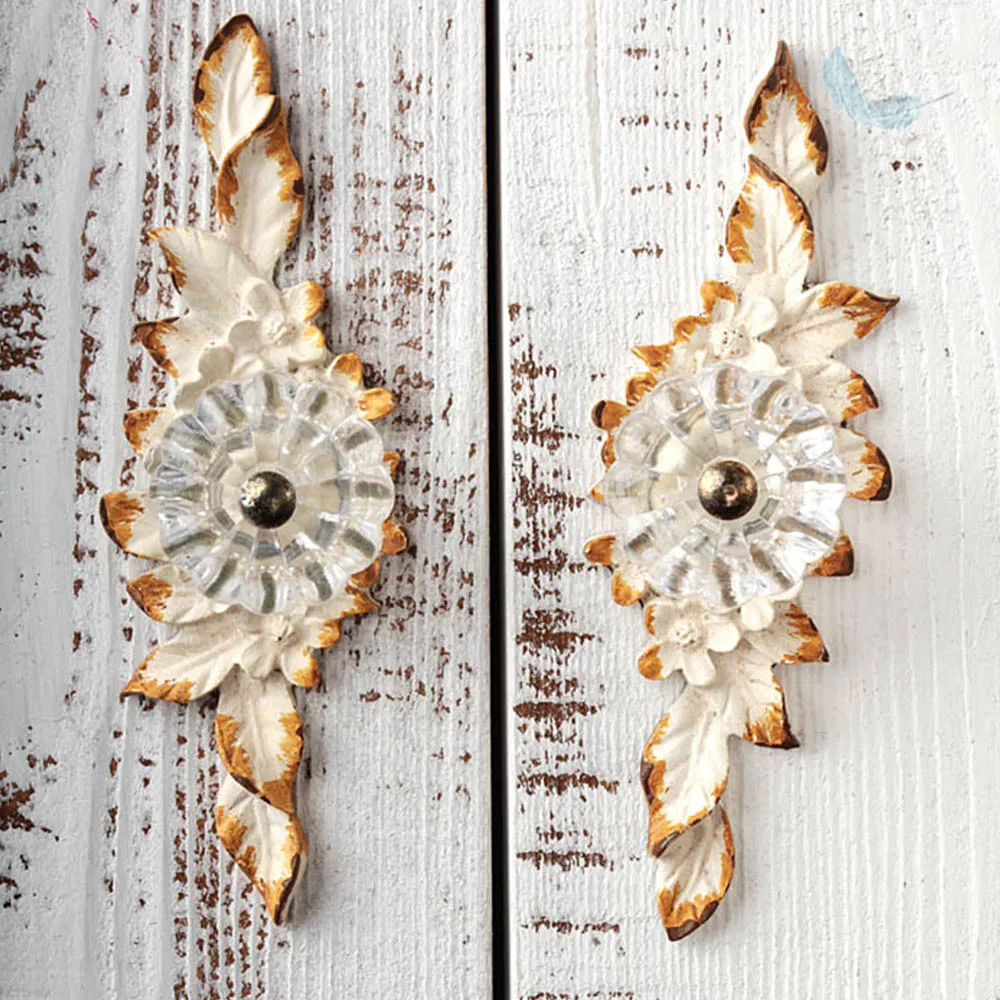 Ручка в европейском стиле ретро для образцов цветов дизайнерская ручка шкафа