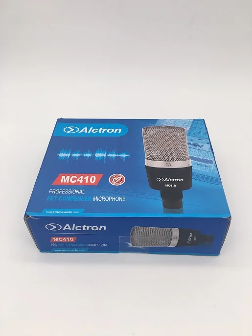 100% оригинальный комплект для студийной записи Alctron MC410 микрофон с комплектом