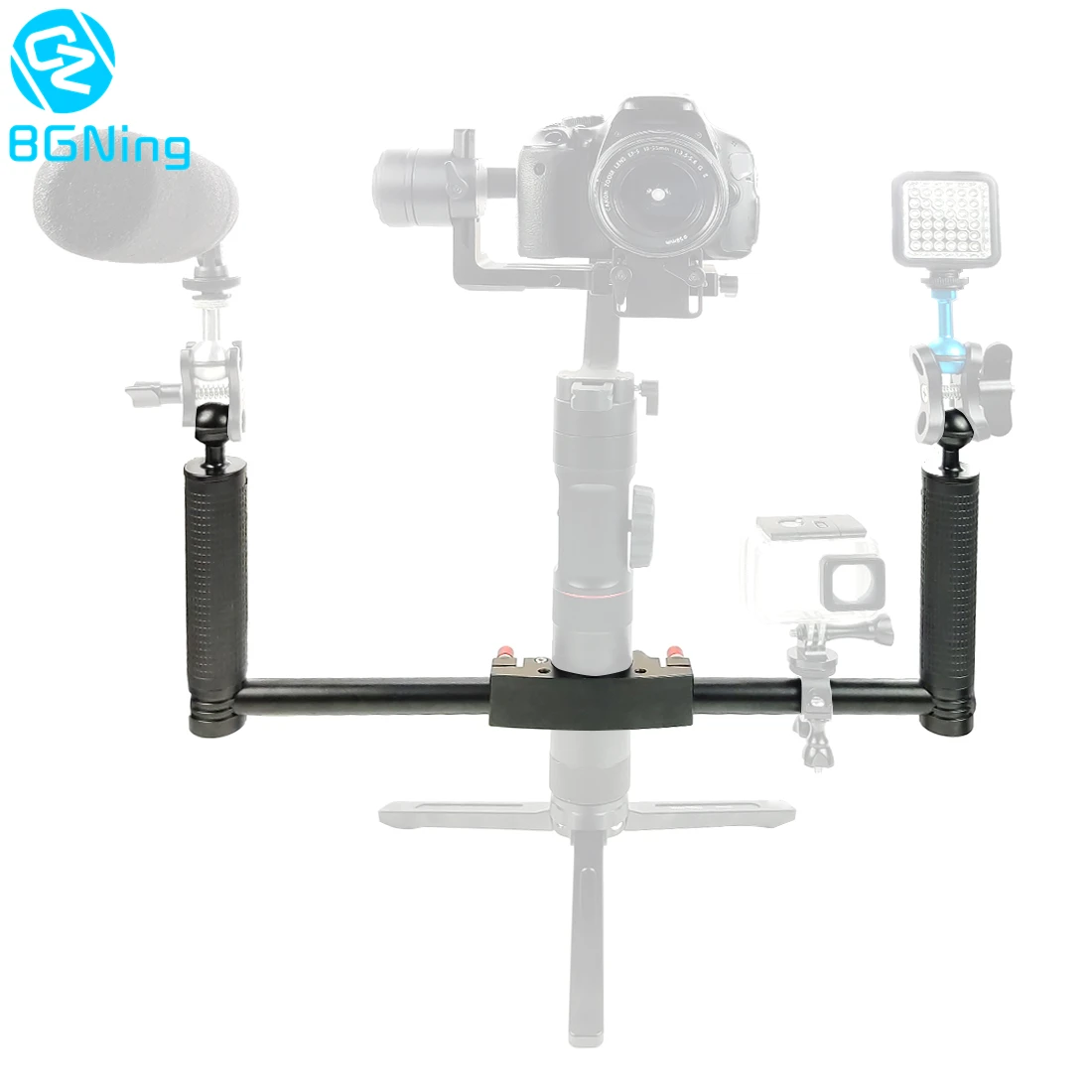 Двойной Ручной Стабилизатор для камеры портативный комплект DJI Ronin s Zhiyun Crane2