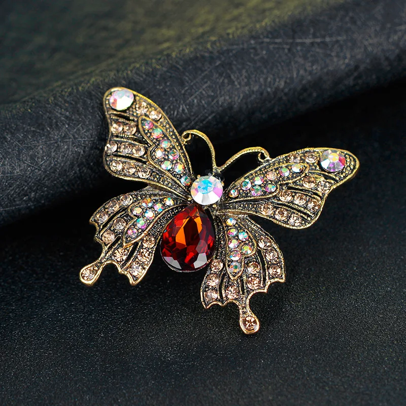 

CZ Butterfly Brooches For Women Animal Party Causal Brooches Pins Gifts