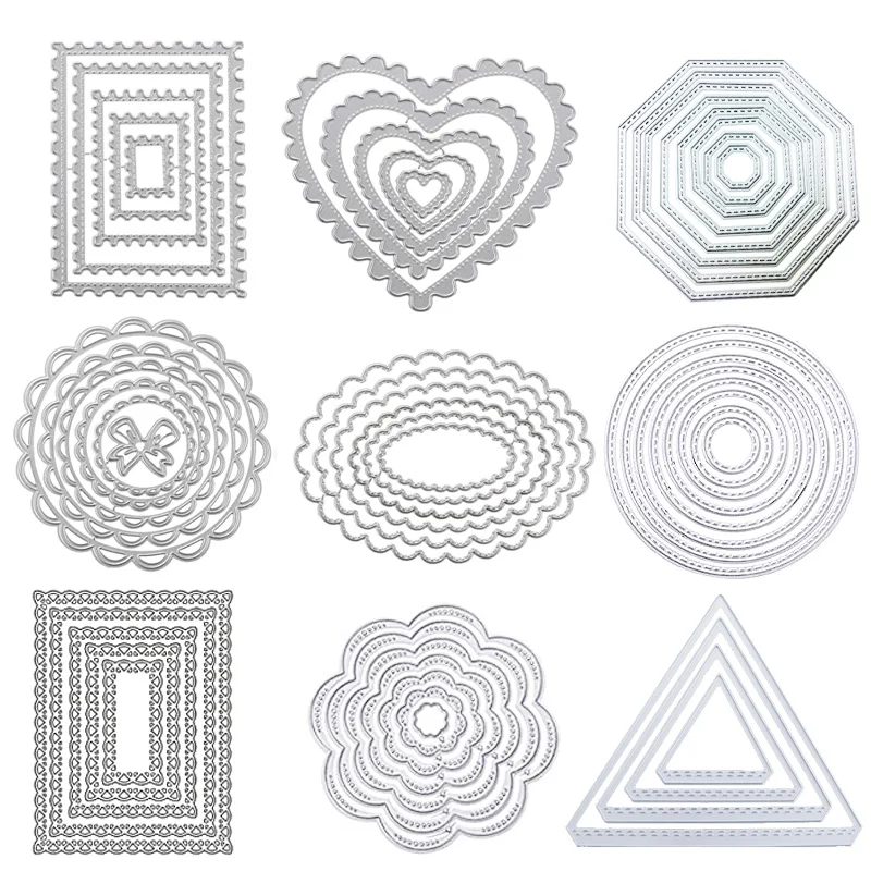 Металлические пресс формы рамка квадратные овальные круглые штампы для